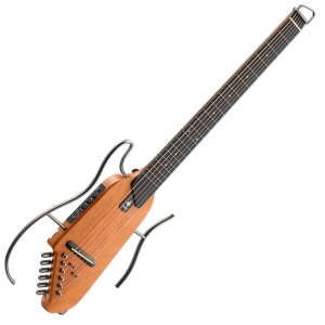 Donner HUSH-I Mahogany gitara silent travel + pokrowiec 24.75' 6 strun NOWA
