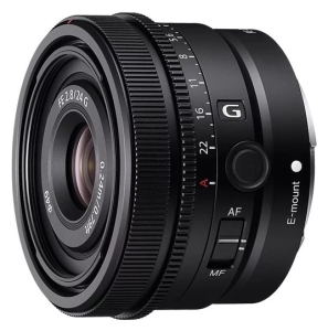 Sony SEL24F28G FE 24 mm F2.8 G obiektyw pełna klatka E-mount AF 162 g 49 mm